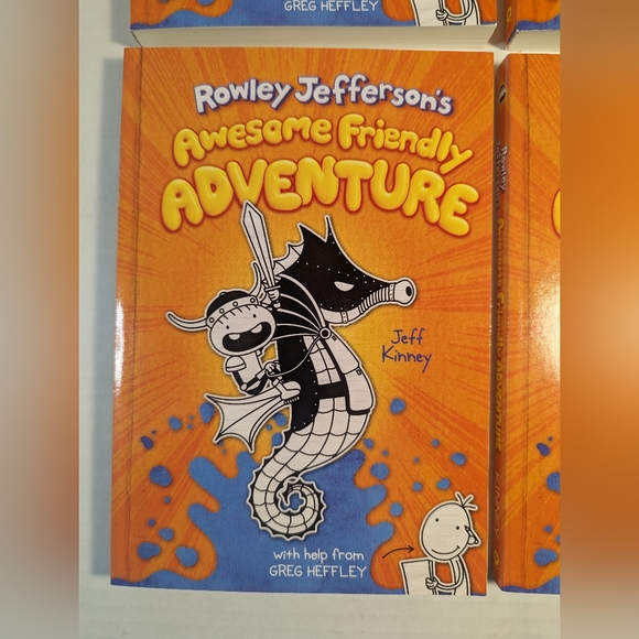 Awesome Friendly Adventure with help from Greg Heffley Set of 4 Books Paperback - Picture 8 of 11